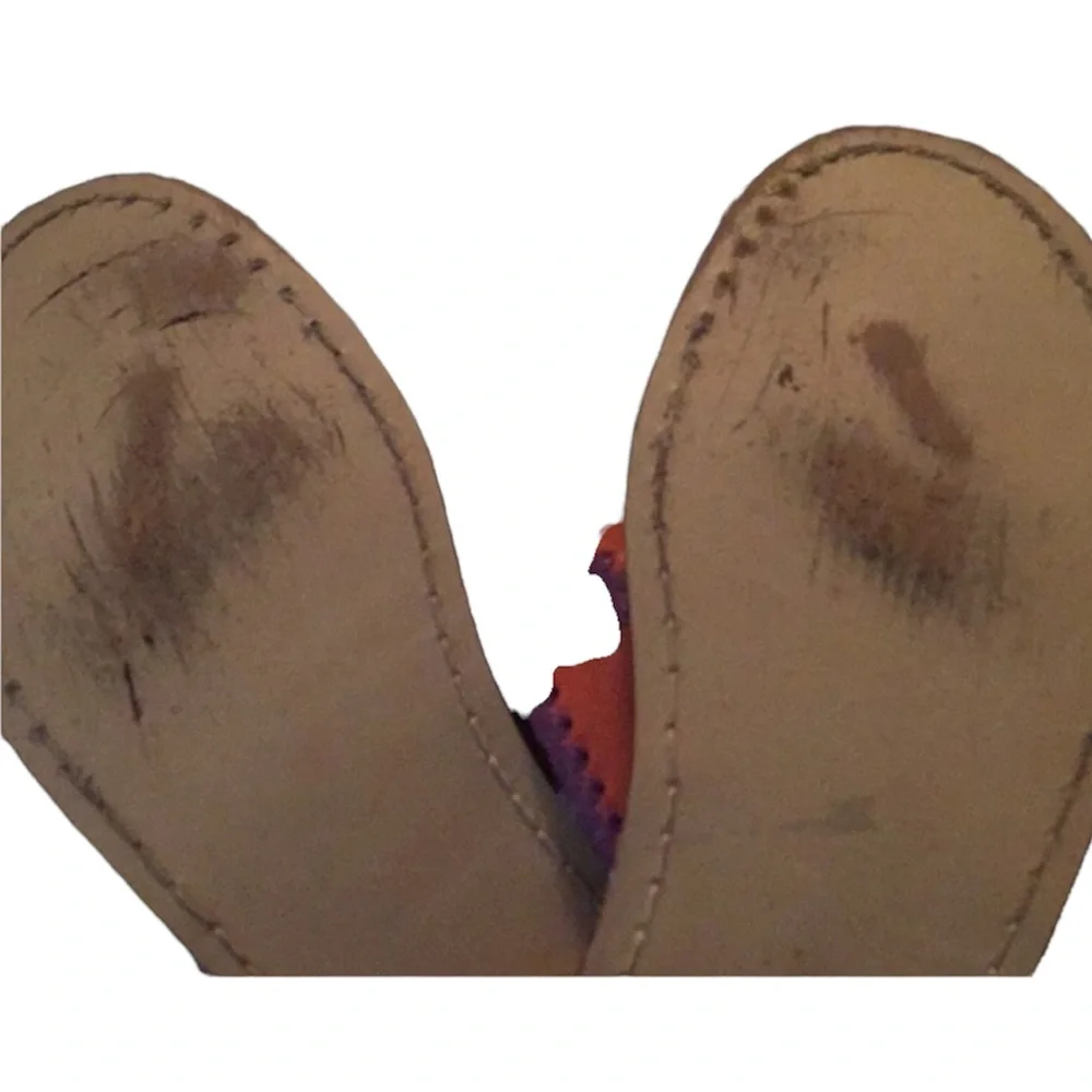 Jack Rogers Navajo Clemson Orange/Purple Sandal